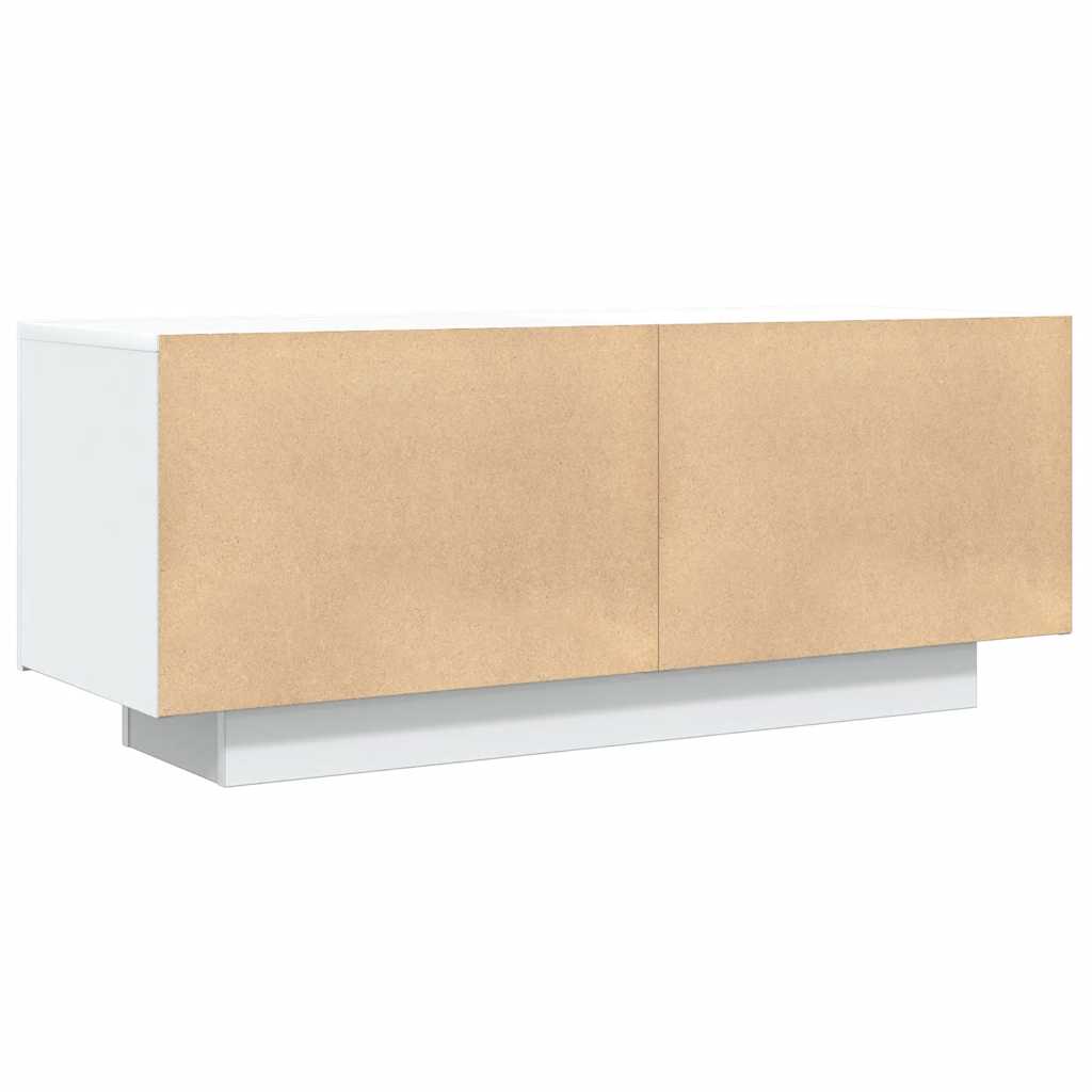 TV-Møbel Hvit Tv-benk 100x35x40 cm