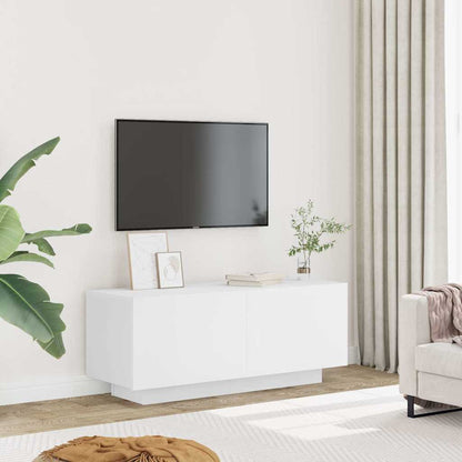 TV-Møbel Hvit Tv-benk 100x35x40 cm