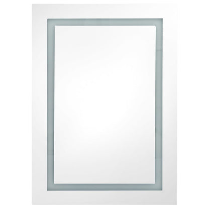 Baderomsspeil LED Speilskap til bad 50x13x70 cm