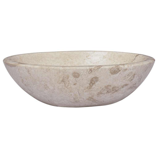 Baderomsvask 53x40x15 cm marmor kremhvit
