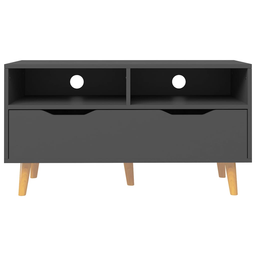 TV-Møbel Grå TV-benk 90x40x48,5 cm sponplate