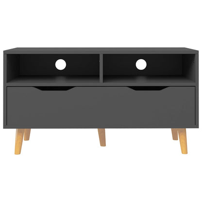 TV-Møbel Grå TV-benk 90x40x48,5 cm sponplate
