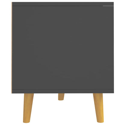 TV-Møbel Grå TV-benk 90x40x48,5 cm sponplate