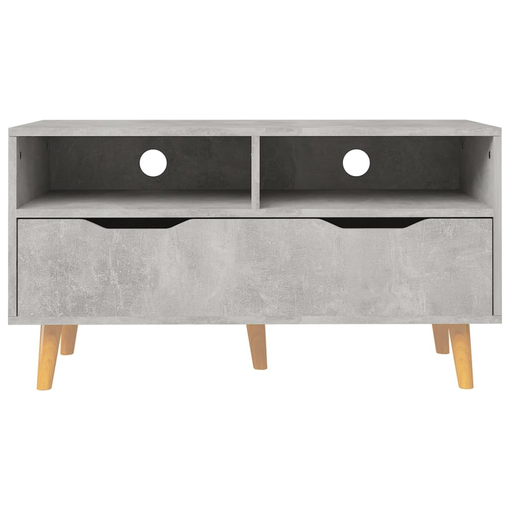 TV-Møbel Betonggrå TV-benk 90x40x48,5 cm