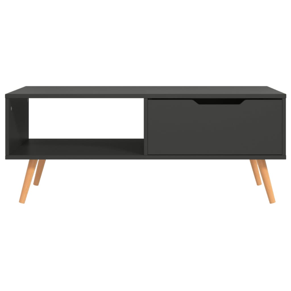 Salongbord Sofabord Grå 100x49,5x43 cm
