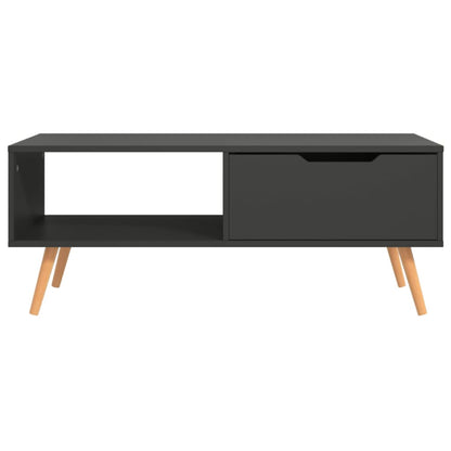 Salongbord Sofabord Grå 100x49,5x43 cm