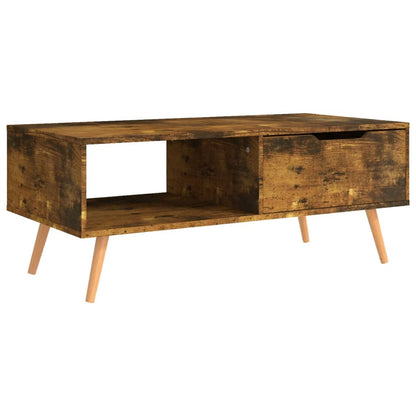 Salongbord Sofabord Røkt Eik 100x49,5x43 cm