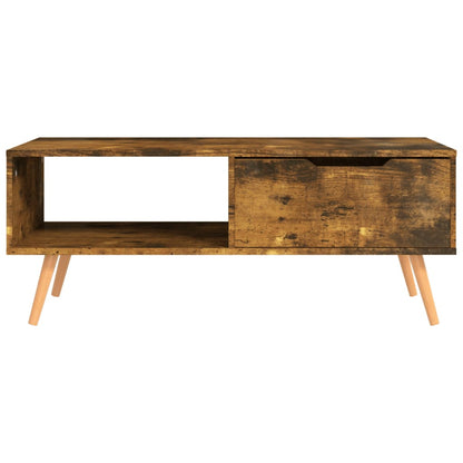 Salongbord Sofabord Røkt Eik 100x49,5x43 cm