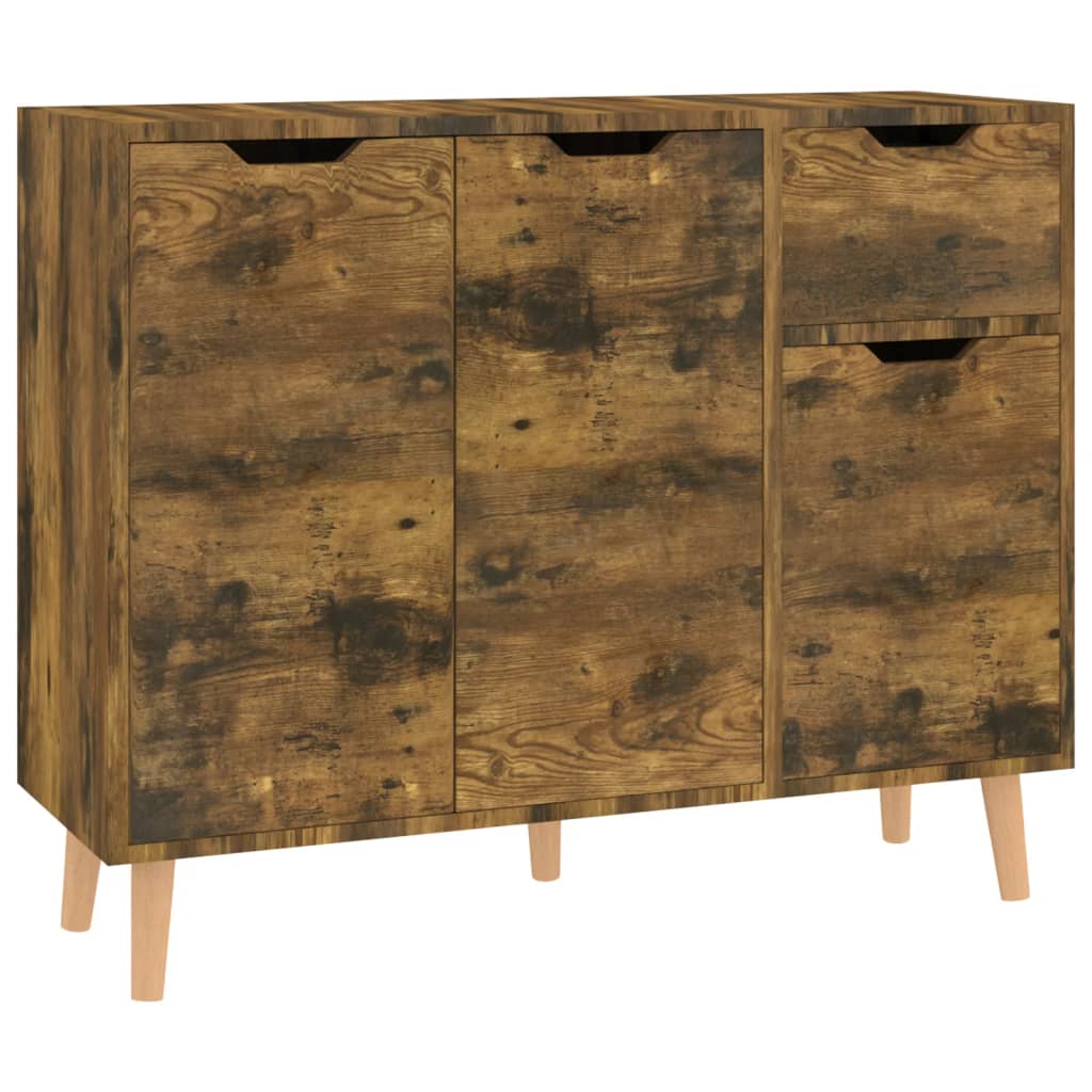 Skjenk Røkt Eik 90x30x72 cm