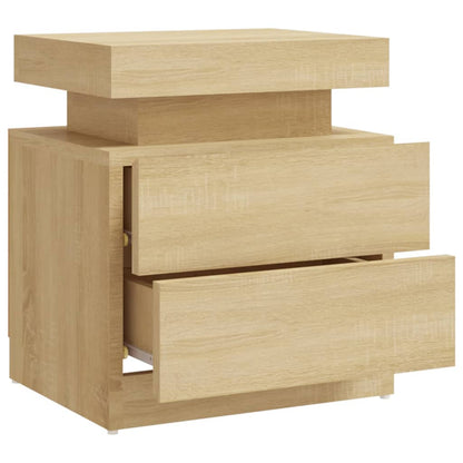 Nattbord Sengbord Sonoma Eik 45x35x52 cm
