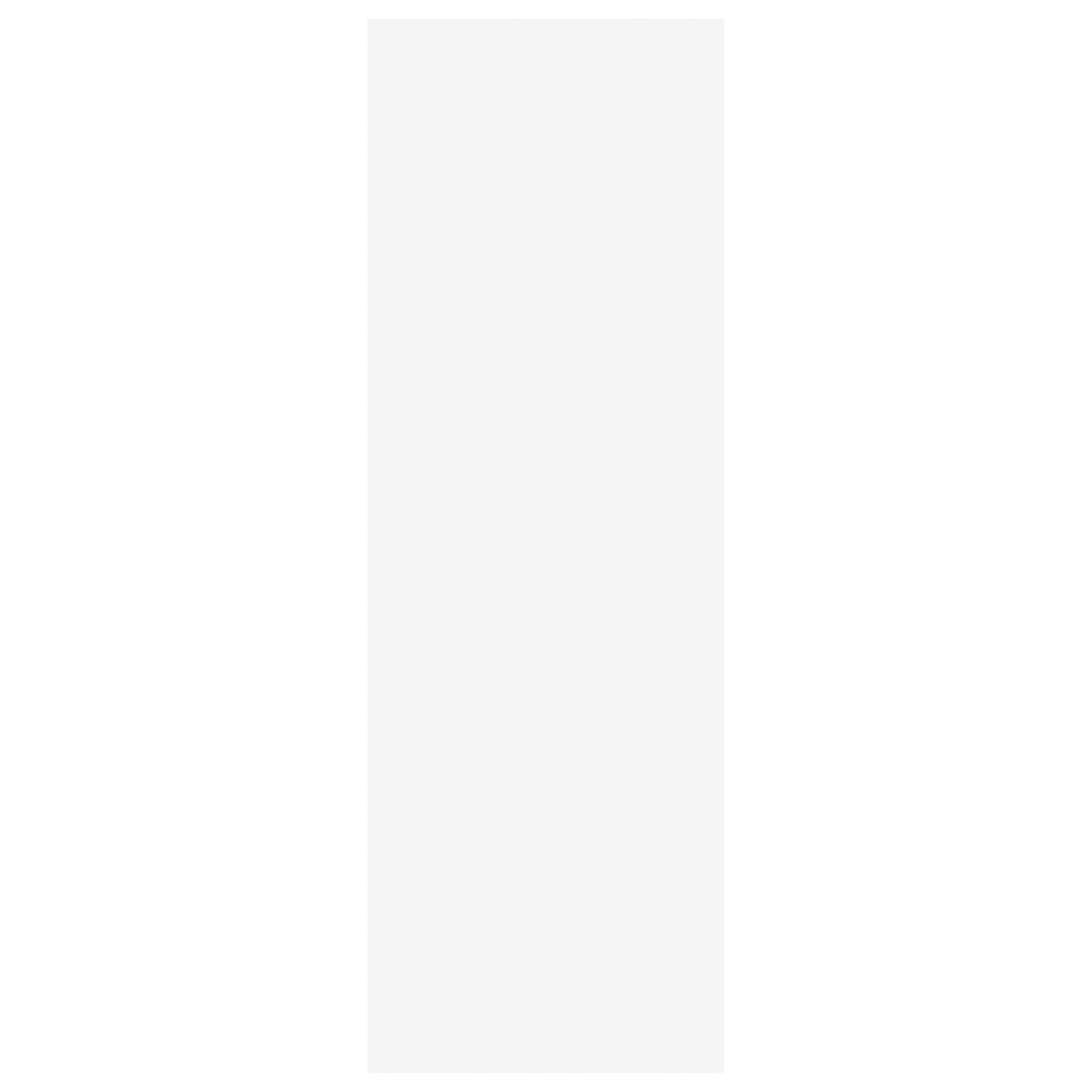 TV-Møbel Sonoma Eik TV-benk Hvit og 30,5x30x90 cm sponplate