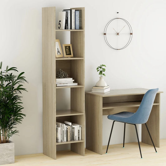 Bokhylle Sonoma Eik 40x35x180 cm