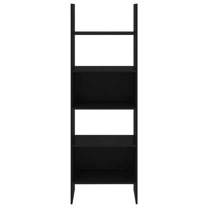 Bokhylle Svart 60x35x180 cm