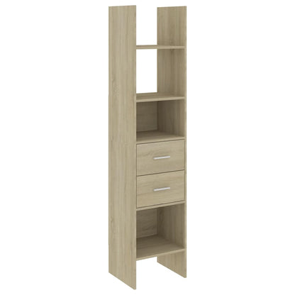 Bokhylle Sonoma Eik 40x35x180 cm