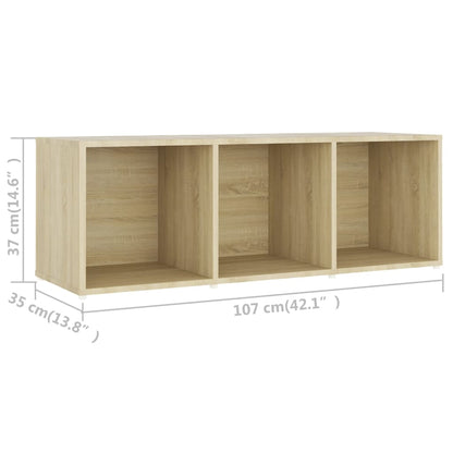TV-Møbel Sonoma Eik TV-benk 107x35x37 cm