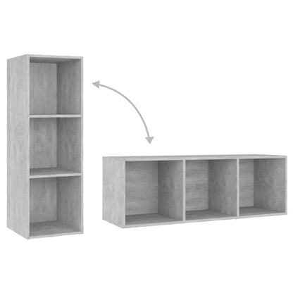 TV-Møbel Betonggrå TV-benk 107x35x37 cm