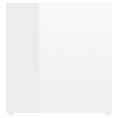 TV-Møbel Høyglans Hvit TV-benk 107x35x37 cm