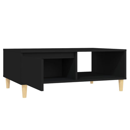 Salongbord Sofabord Svart 90x60x35 cm