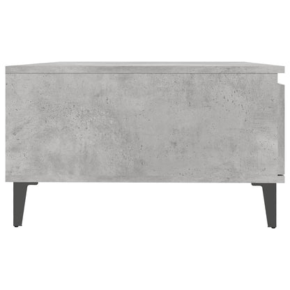 Salongbord Sofabord Betonggrå 90x60x35 cm