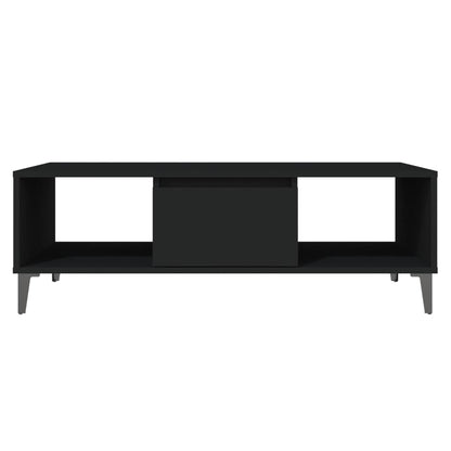 Salongbord Sofabord Svart 103,5x60x35 cm