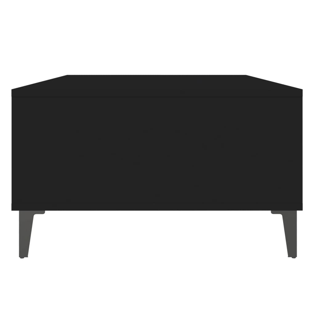 Salongbord Sofabord Svart 103,5x60x35 cm