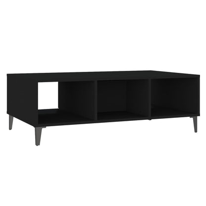 Salongbord Sofabord Svart 103,5x60x35 cm