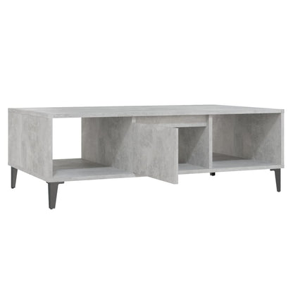 Salongbord Sofabord Betonggrå 103,5x60x35 cm