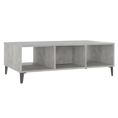 Salongbord Sofabord Betonggrå 103,5x60x35 cm
