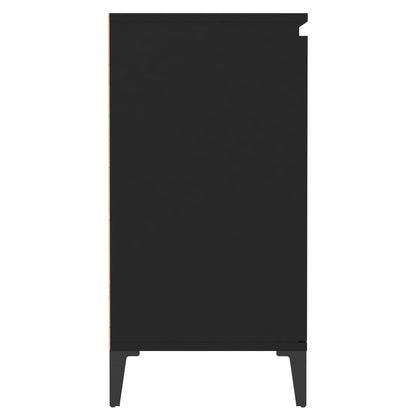 Skjenk Svart 60x35x70 cm
