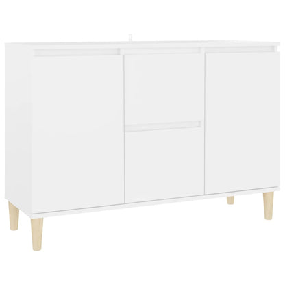 Skjenk Hvit 101x35x70 cm