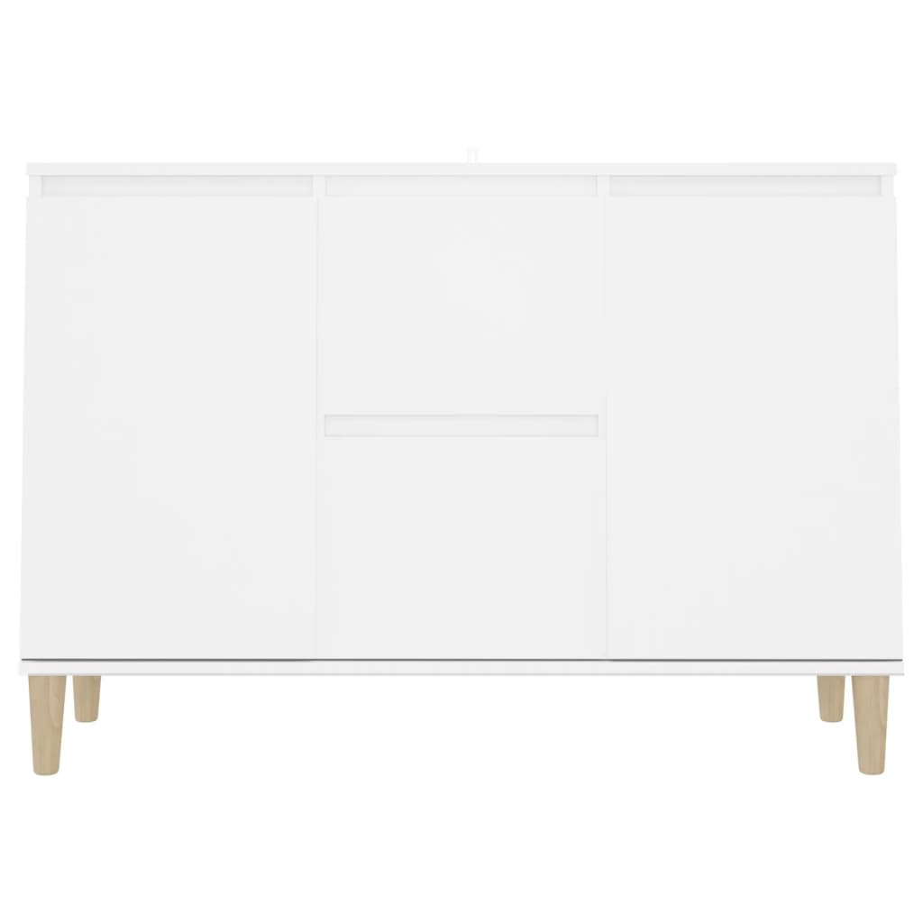 Skjenk Hvit 101x35x70 cm