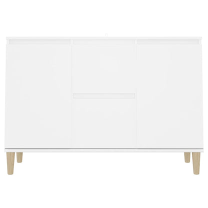 Skjenk Hvit 101x35x70 cm