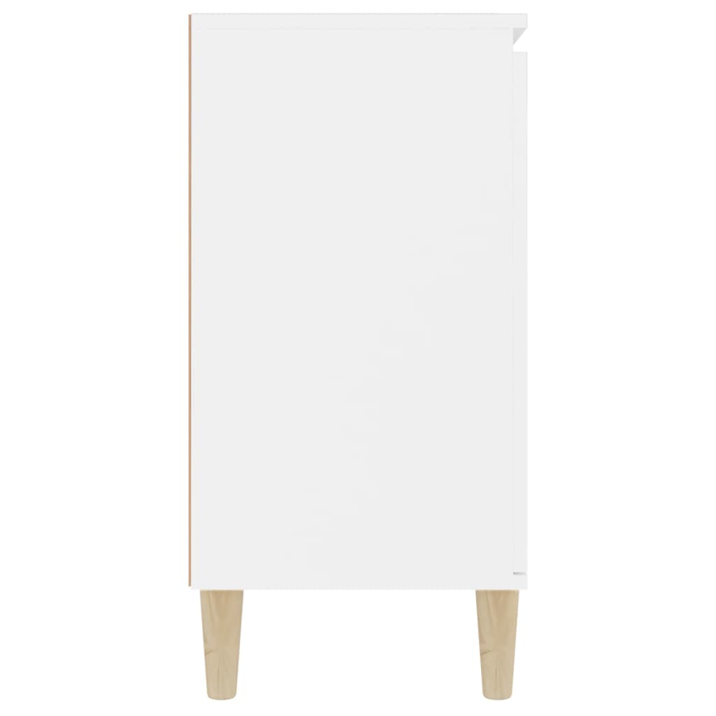 Skjenk Hvit 101x35x70 cm