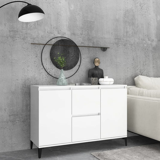 Skjenk Hvit 104x35x70 cm