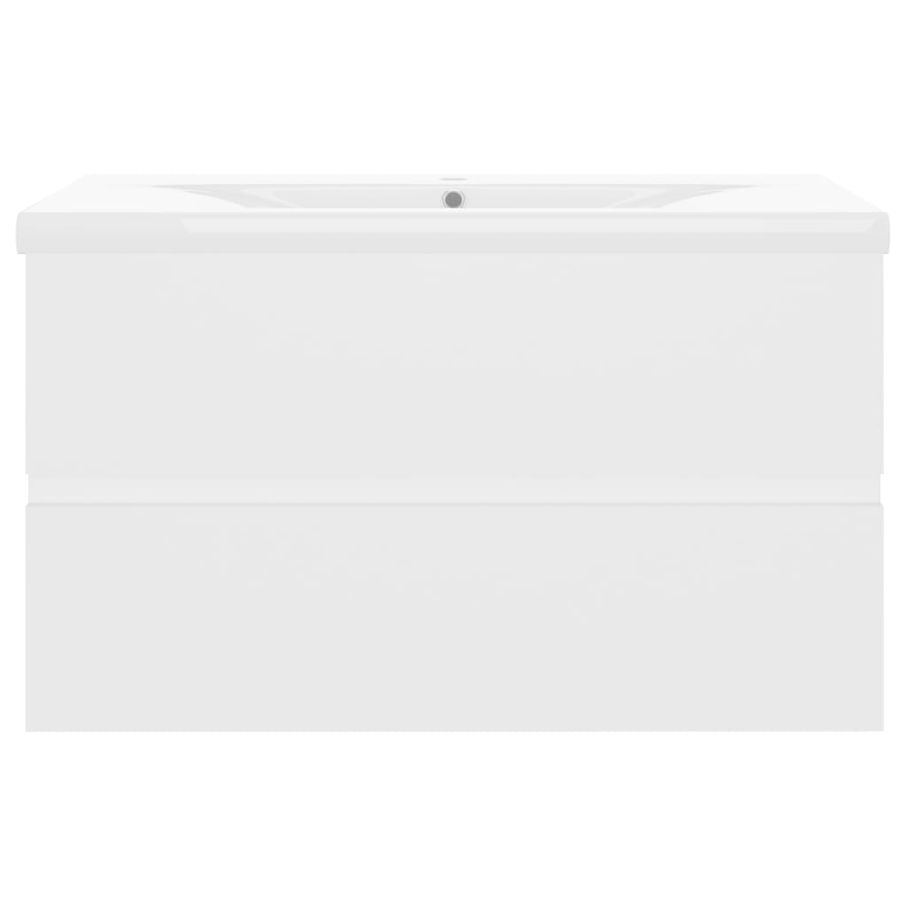 Servantskap Baderom med innebygd vask hvit