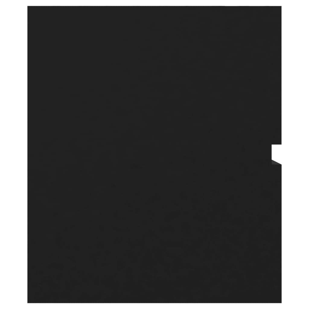 Servantskap Baderom med innebygd vask svart