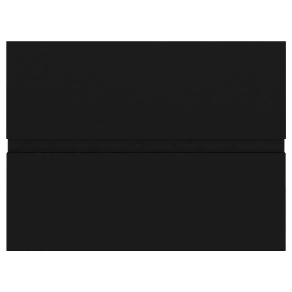 Servantskap Baderom med innebygd vask Svart