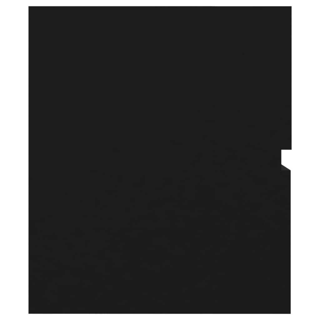 Servantskap Baderom med innebygd vask Svart