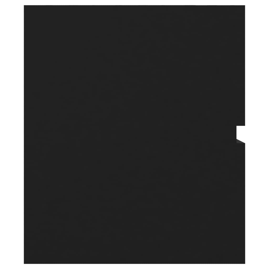 Servantskap Baderom med innebygd vask Svart