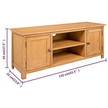 TV-Møbel Tre TV-benk 110x35x44 cm heltre Eik