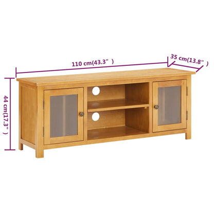 TV-Møbel Tre TV-benk 110x35x44 cm heltre Eik