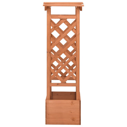 Hageespalje Plantekasse Tre bue 49x39x117 cm gran