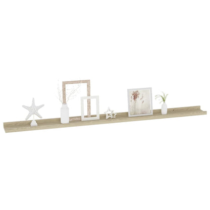 Vegghylle Sonoma Eik 2 stk 115x9x3 cm