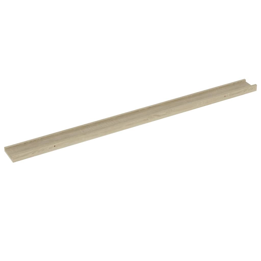 Vegghylle Sonoma Eik 2 stk 115x9x3 cm