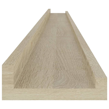 Vegghylle Sonoma Eik 2 stk 115x9x3 cm