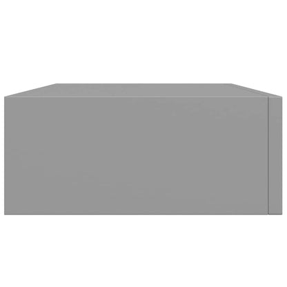 Vegghylle Grå skuffehyller 2 stk 40x23,5x10 cm