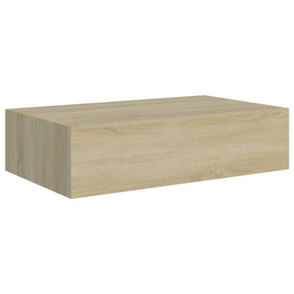 Vegghylle Tre skuffehyller 2 stk 40x23,5x10 cm