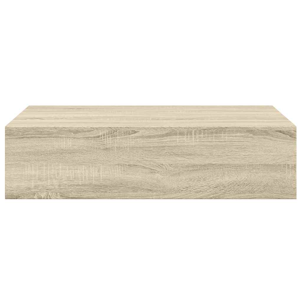 Vegghylle Tre skuffehyller 2 stk 40x23,5x10 cm
