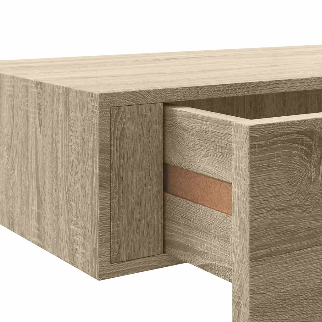 Vegghylle Tre skuffehyller 2 stk 40x23,5x10 cm