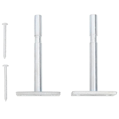 Vegghylle Hvit skuffehylle 60x23,5x10 cm MDF